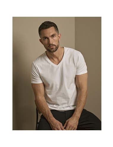 TEE-401-Stretch V-Neck Tee